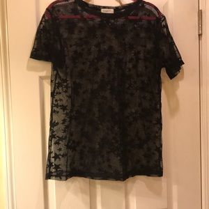 Star see through top